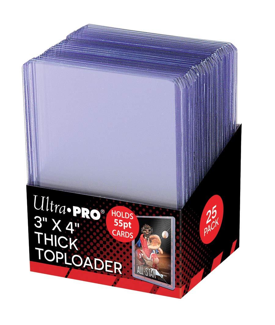 Ultra Pro Top Loader 3 x 4 55pt. Thick (25) Ultra Pro Top Loader 3 x 4 55pt. Thick (25)