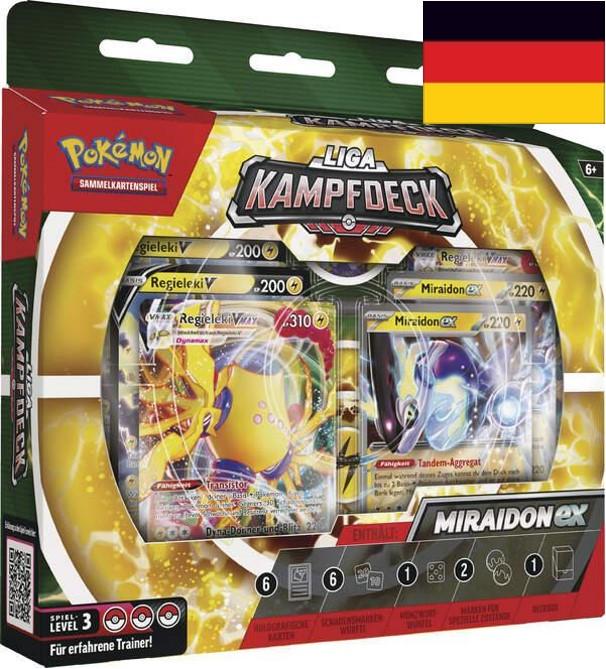 Pokemon Liga-Kampfdeck Miraidon Ex November 2023 DE