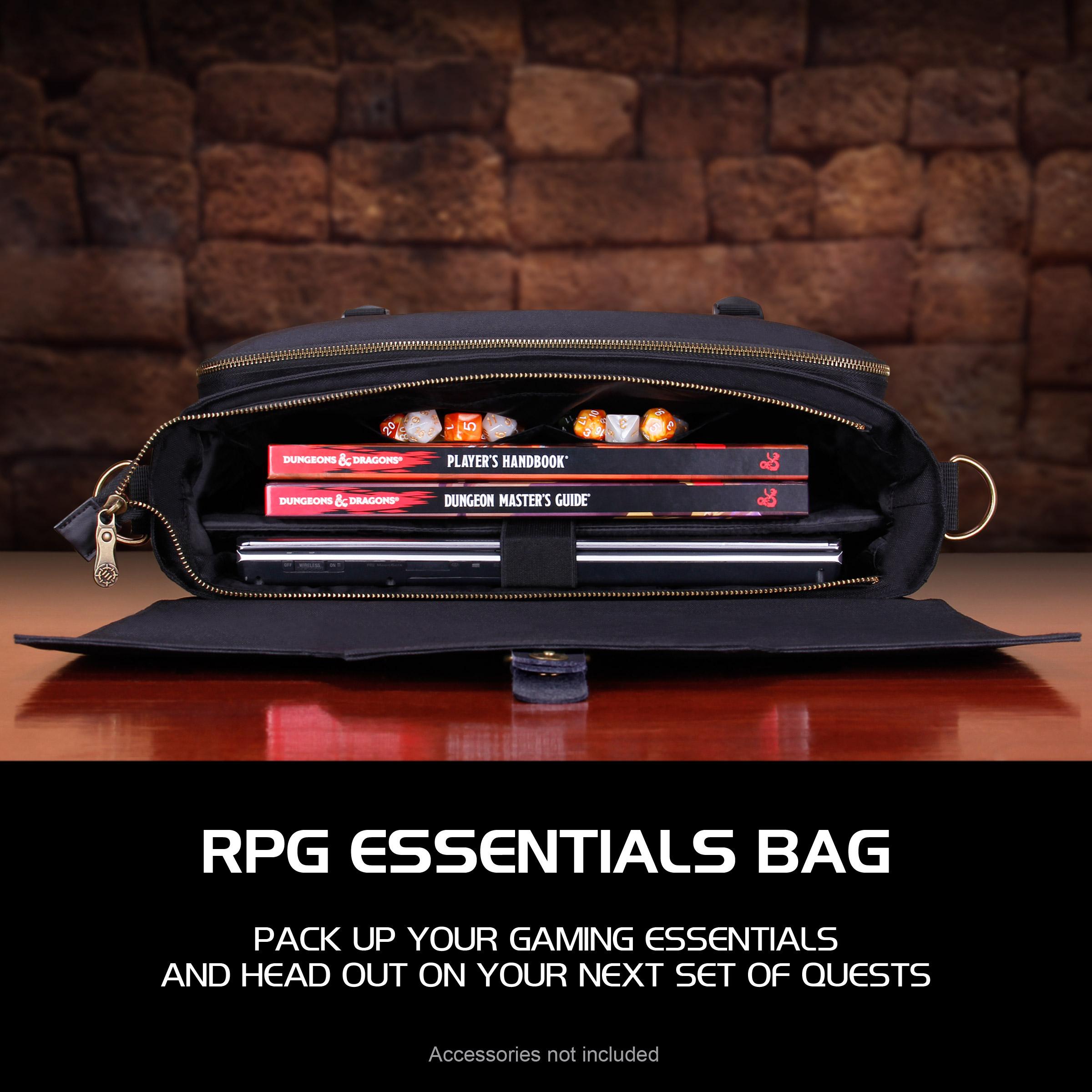 ENHANCE Collector's Edition RPG Player's Essentials DnD Bag - Black