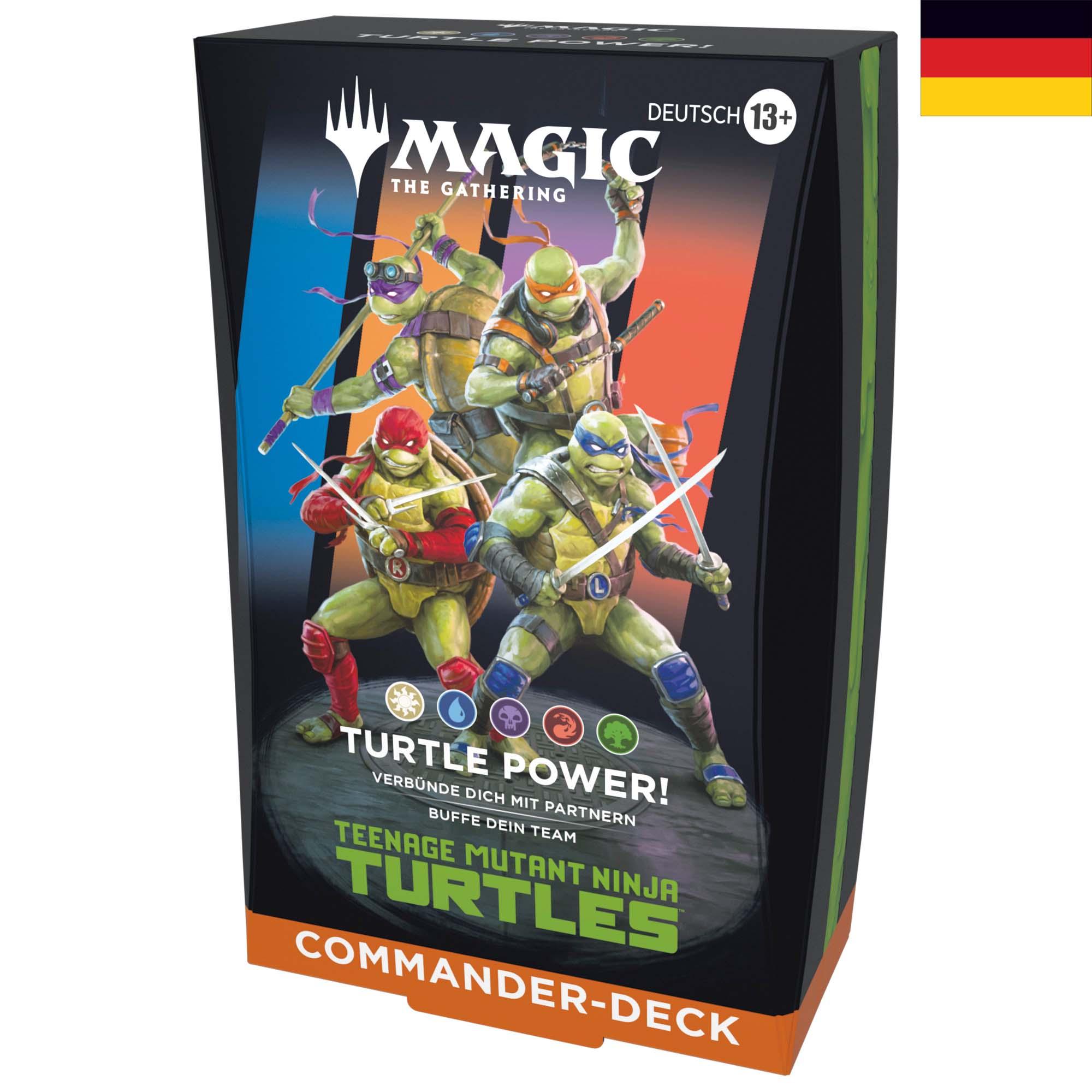 MTG - Teenage Mutant Ninja Turtles: Commander Deck Display (4) DE MTG - Teenage Mutant Ninja Turtles: Commander Deck Display (4) DE