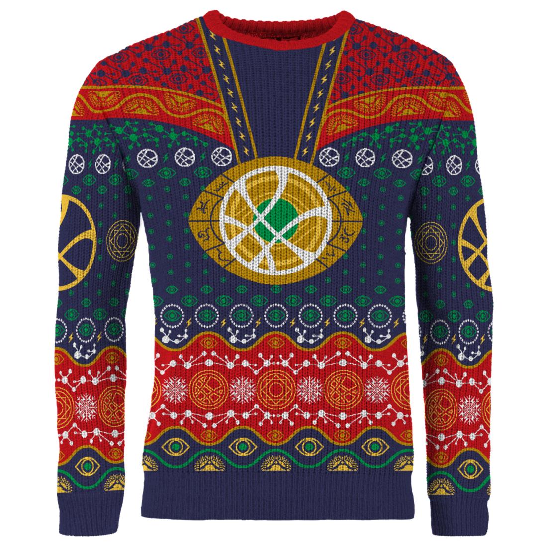 Doctor Strange Eye of Agamotto Christmas Jumper Doctor Strange Eye of Agamotto Christmas Jumper