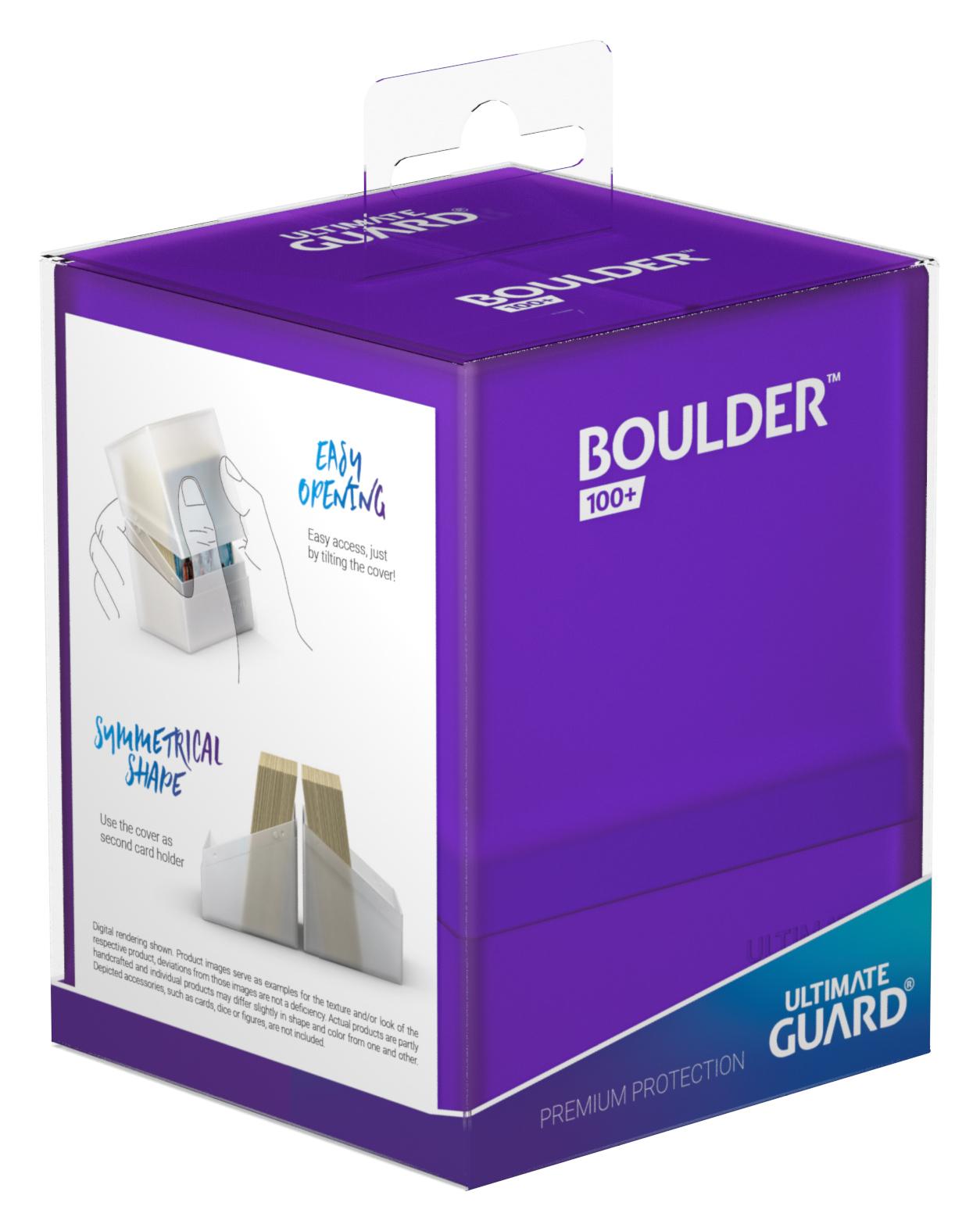 Ultimate Guard - Boulder Deck Case 100+ Standardgröße Amethyst