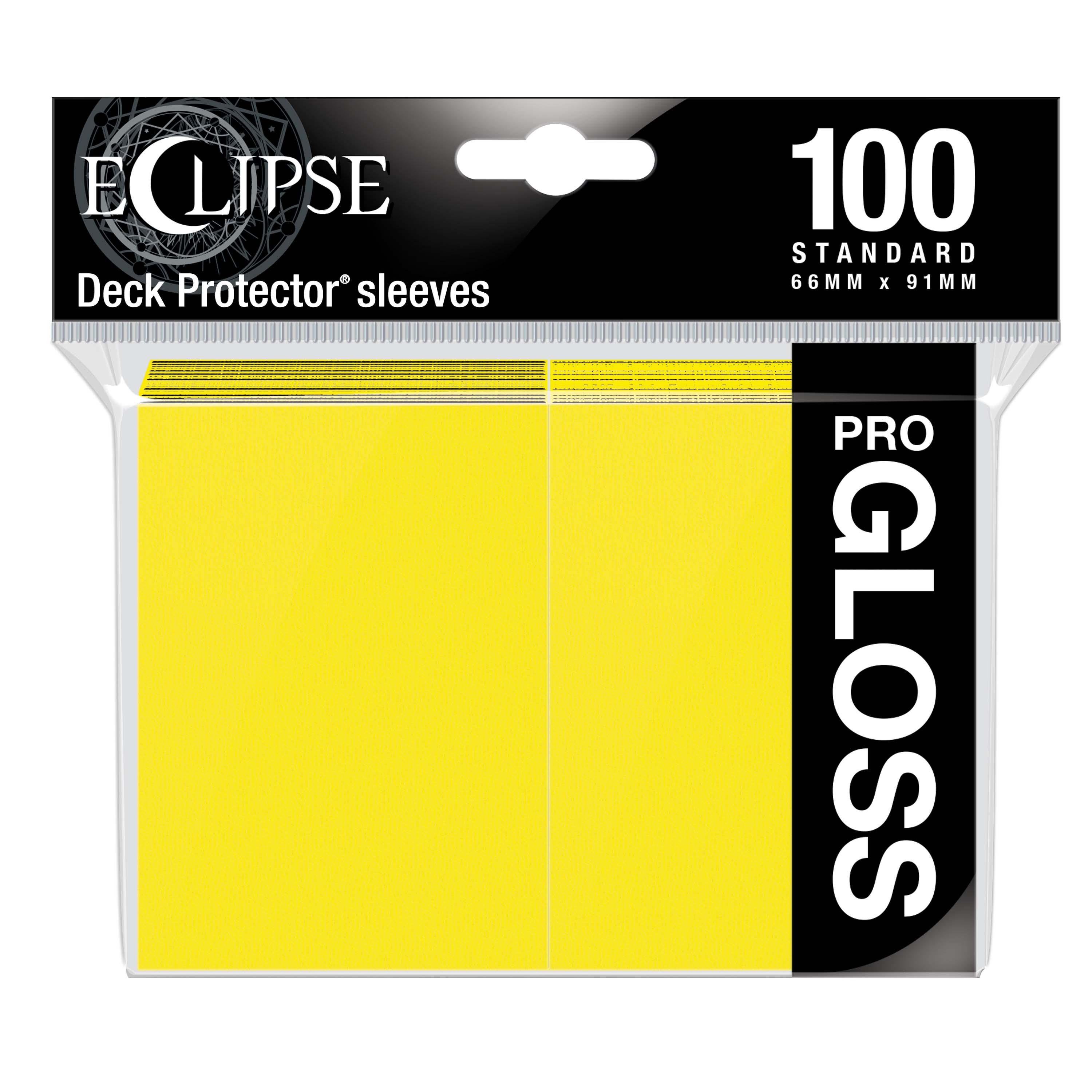 Eclipse Gloss Standard Sleeves: Lemon Yellow Eclipse Gloss Standard Sleeves: Lemon Yellow