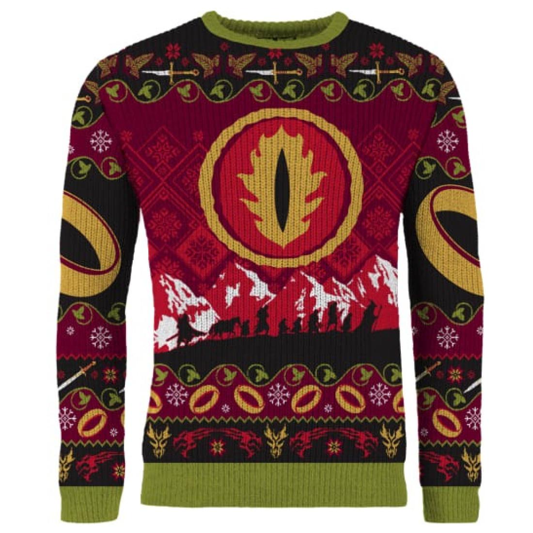 Lord Of The Rings One Ring Christmas Jumper Lord Of The Rings One Ring Christmas Jumper