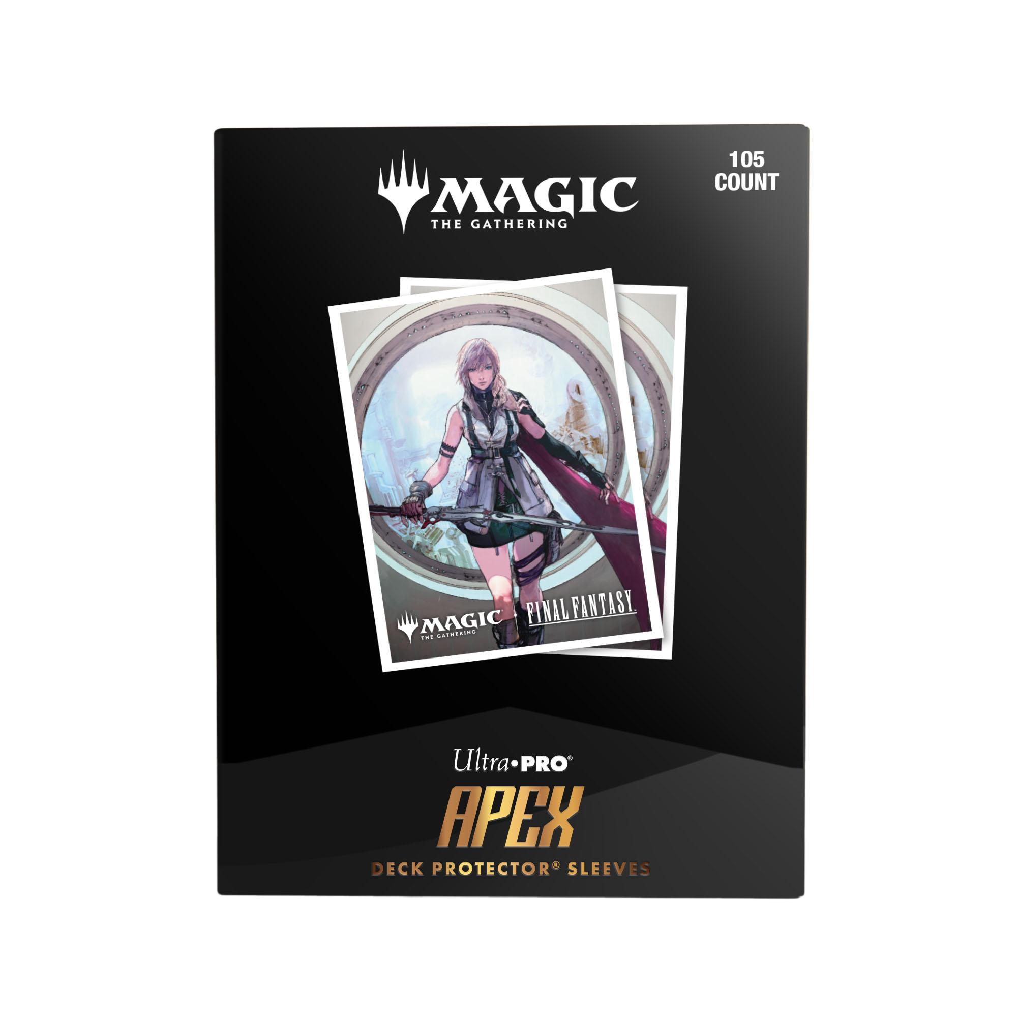 Ultra Pro - MTG Final Fantasy (TM) - Q4 105ct APEX Deck Protector sleeves Premium W for Magic: The Gathering