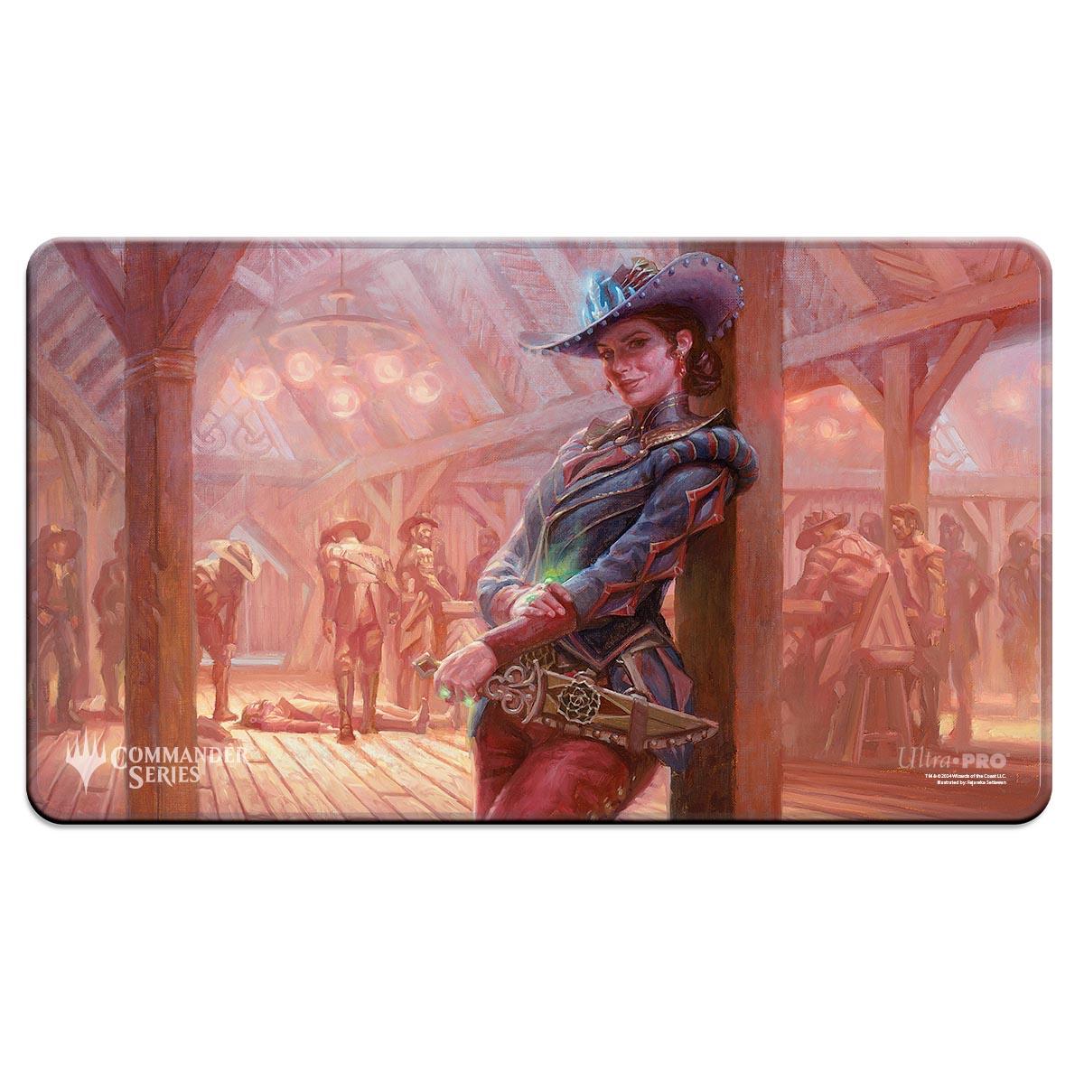 Ultra Pro - Outlaws of Thunder Junction Stitched Edge Playmat for Magic: The Gathering Ultra Pro - Outlaws of Thunder Junction Stitched Edge Playmat for Magic: The Gathering