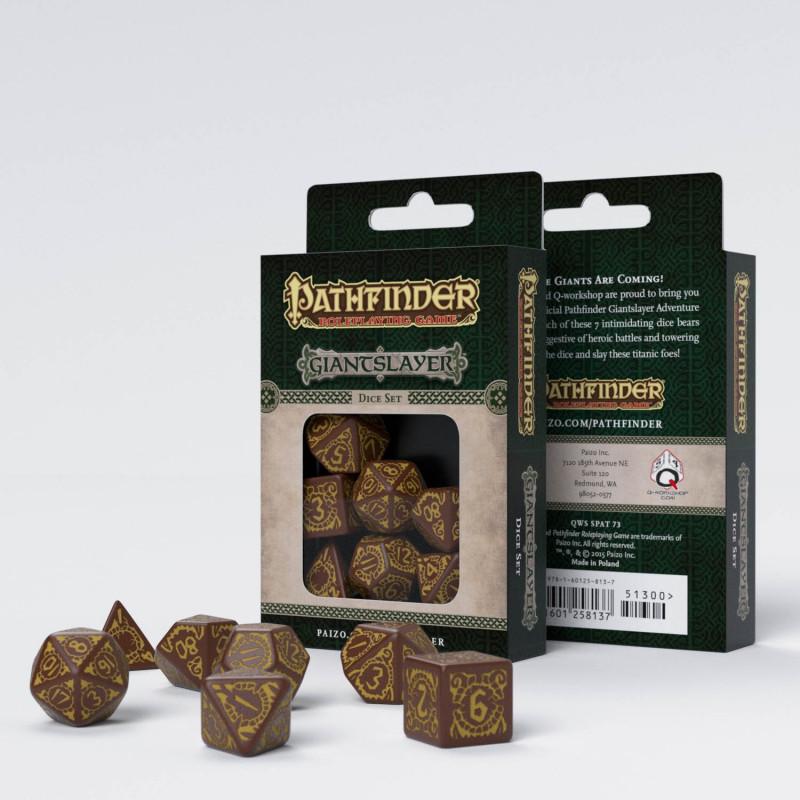 Pathfinder Giantslayer Dice Set (7) Pathfinder Giantslayer Dice Set (7)