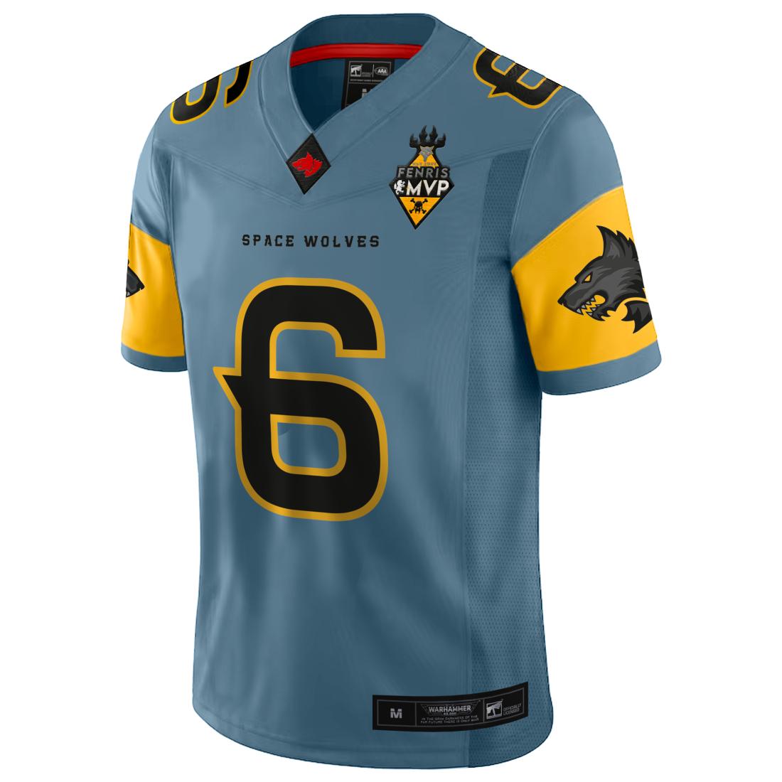 Warhammer 40000 Space Wolves Sports Jersey Shirt Warhammer 40000 Space Wolves Sports Jersey Shirt