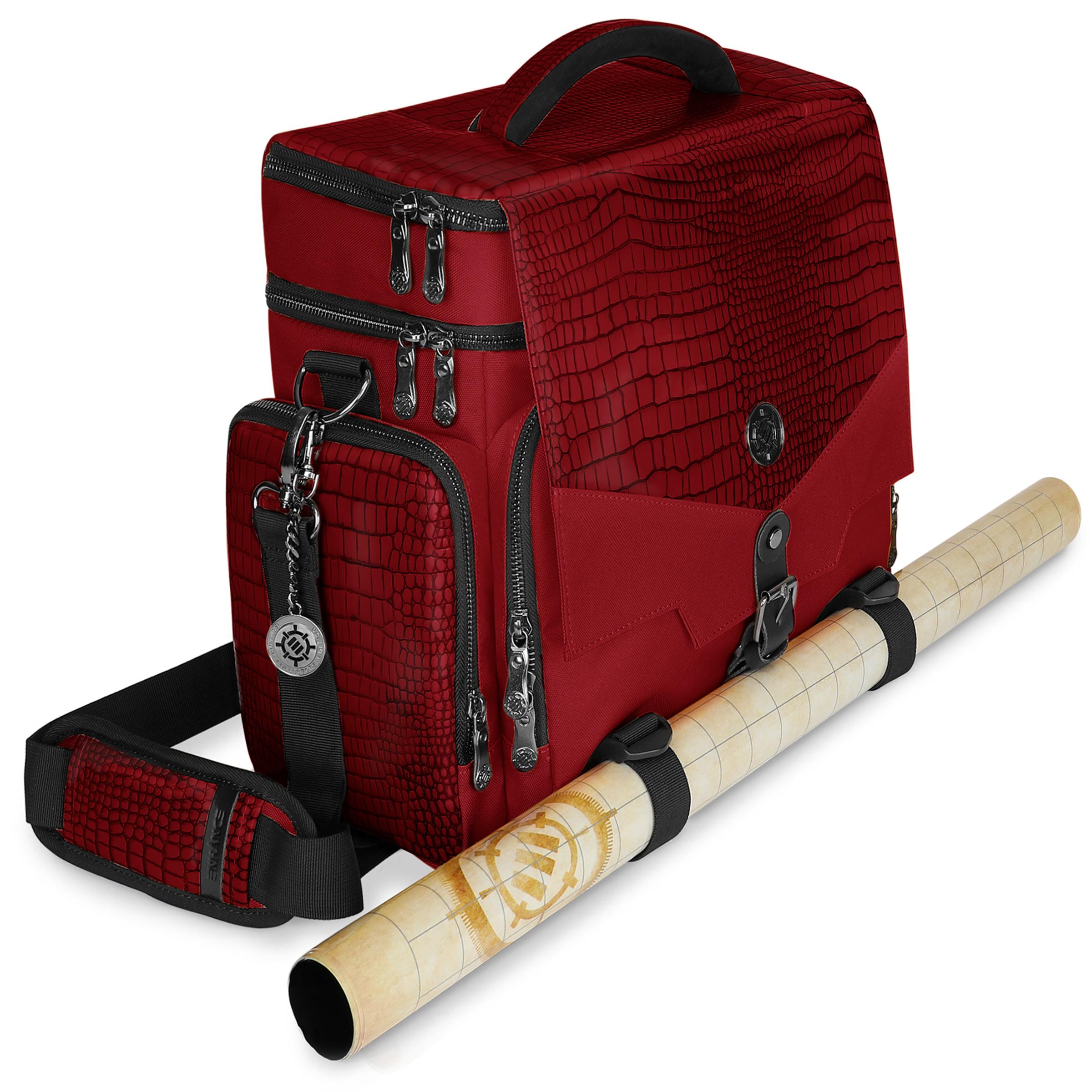 ENHANCE Collector's Edition RPG Adventurer's DnD Bag - Dragon Red