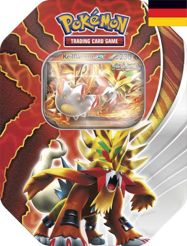 Pokémon Tin 116 Keilflamme DE