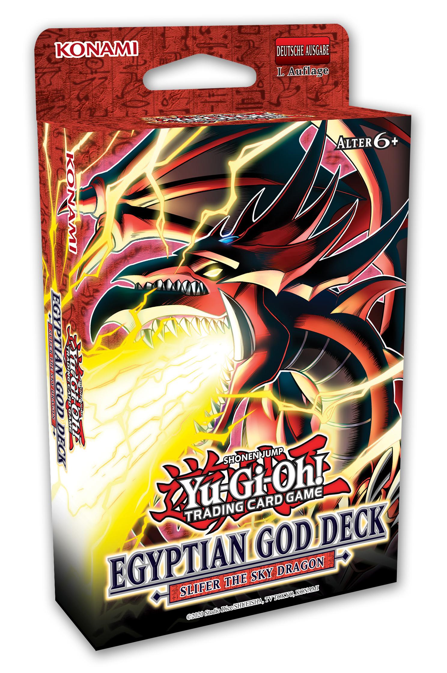 Yu-Gi-Oh! TCG Structure Deck: Egyptian God Slifer the Sky Dragon DE *Reprint