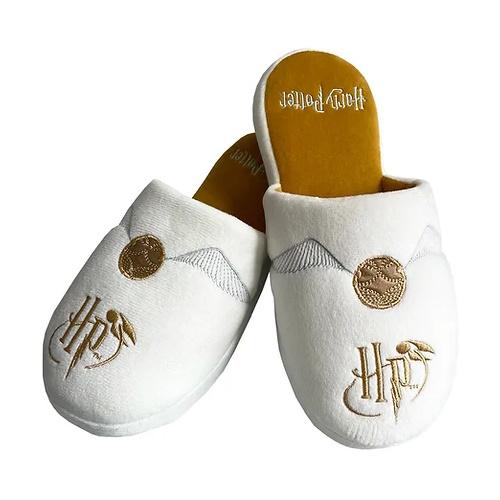 Harry Potter Golden Snitch Ladies Mule Slippers UK 5-7