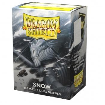 Dragon Shield Dual Matte Sleeves - Snow 'Nirin' (100 Sleeves) Dragon Shield Dual Matte Sleeves - Snow 'Nirin' (100 Sleeves)