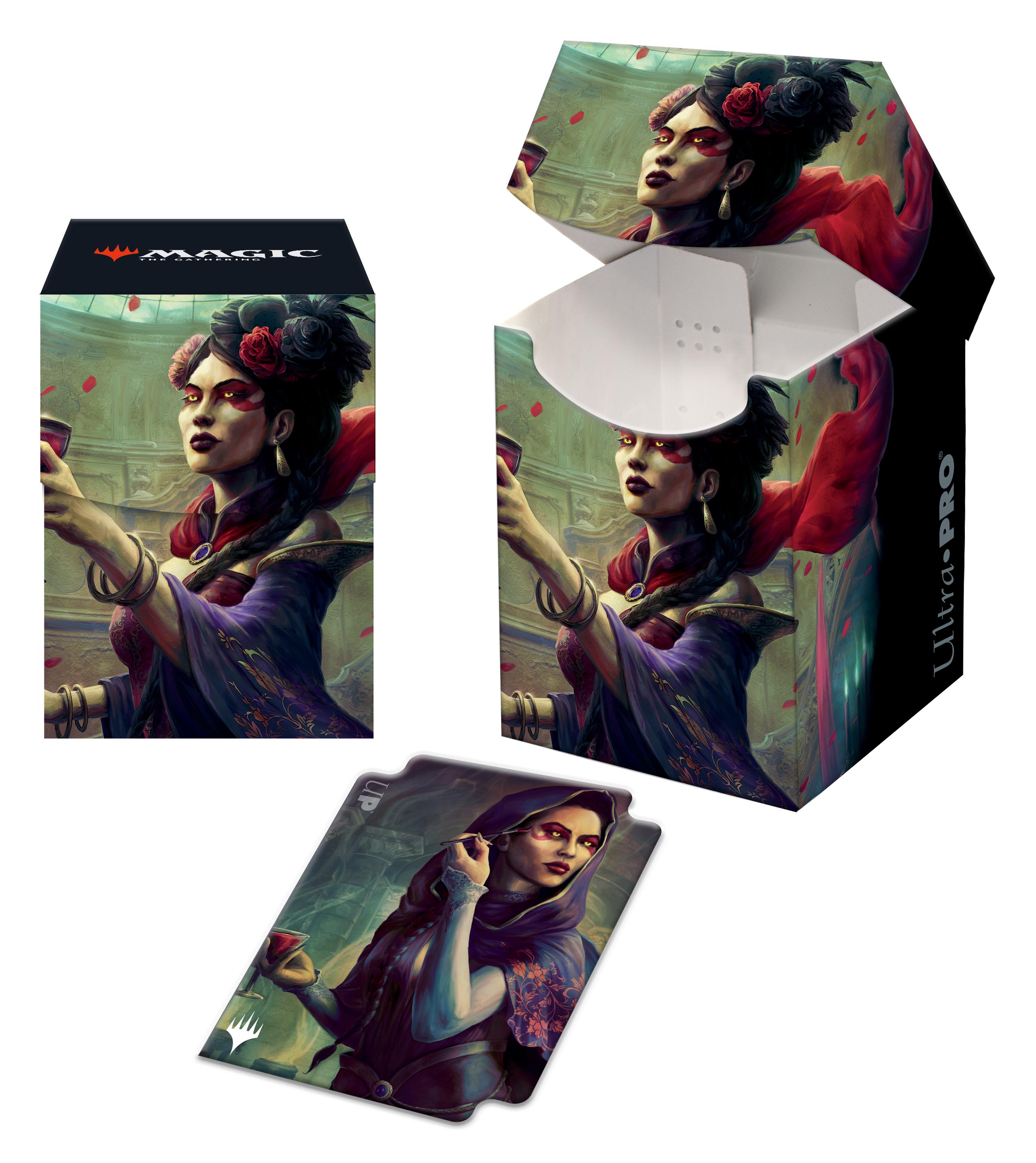 UP - 100+ Deck Box for Magic: The Gathering - Innistrad Crimson Vow V5 UP - 100+ Deck Box for Magic: The Gathering - Innistrad Crimson Vow V5
