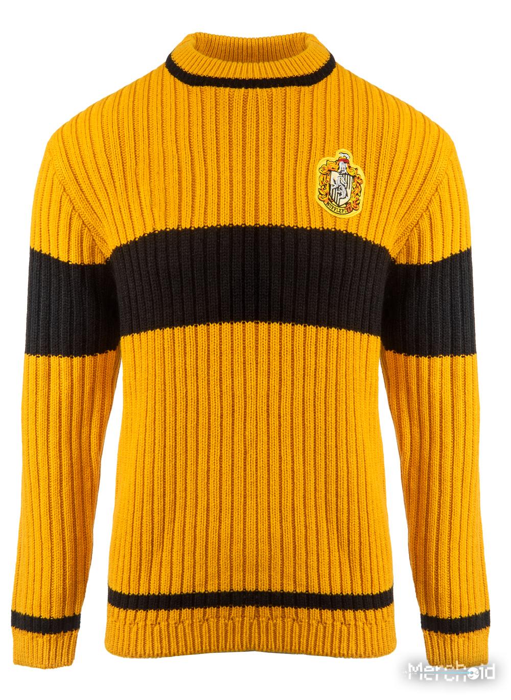 Harry Potter Hufflepuff Quidditch Jumper - Größe: M Harry Potter Hufflepuff Quidditch Jumper - Größe: M