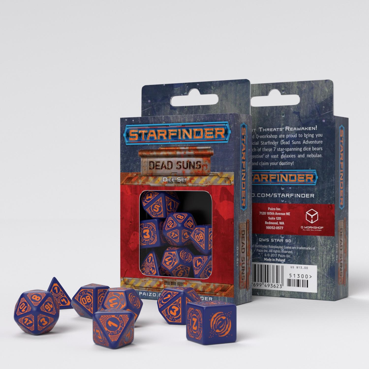 Starfinder Dead Suns Dice Set (7) Starfinder Dead Suns Dice Set (7)