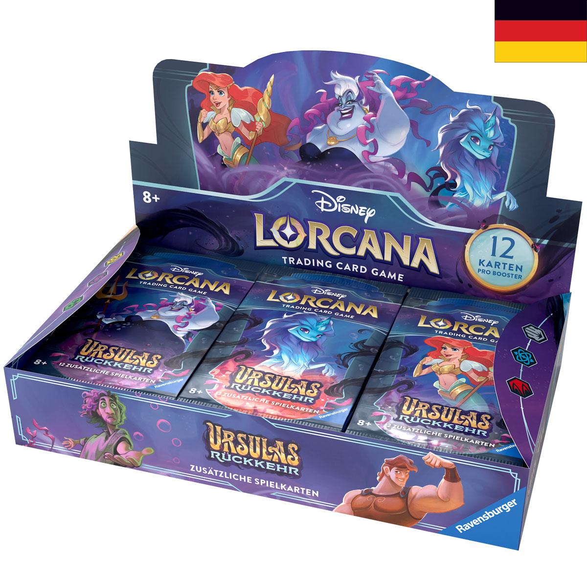 Disney Lorcana - Ursulas Rückkehr: Booster Display (24) DE Disney Lorcana - Ursulas Rückkehr: Booster Display (24) DE