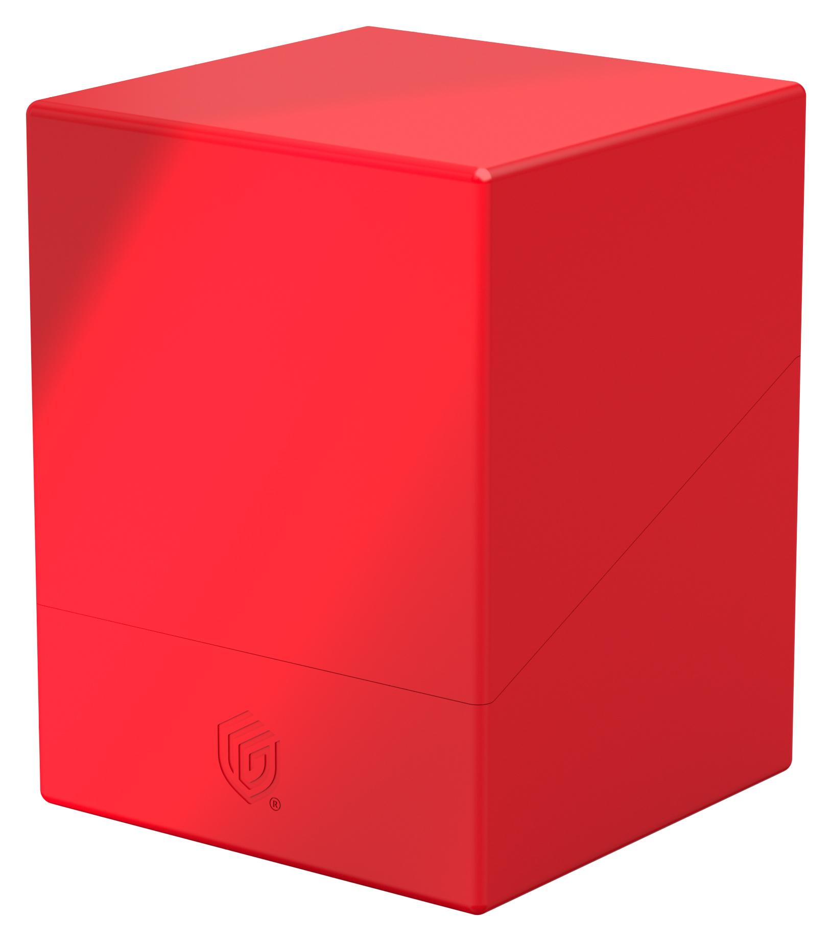 Ultimate Guard Boulder Deck Case 100+ Solid Red Ultimate Guard Boulder Deck Case 100+ Solid Red