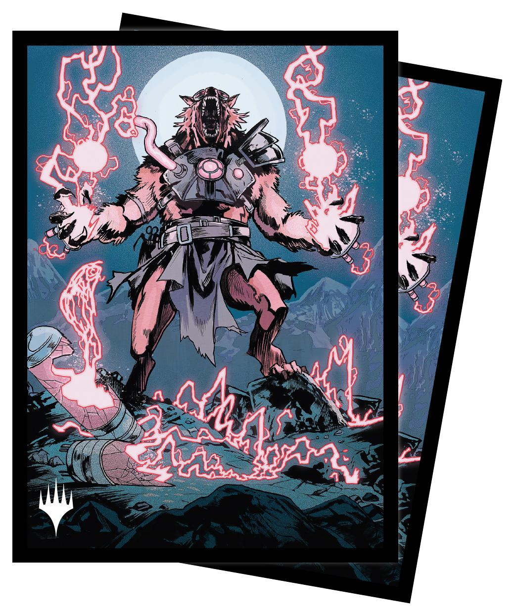 UP - Standard Sleeves for Magic: The Gathering - Innistrad Midnight Hunt V4 (100 Sleeves) UP - Standard Sleeves for Magic: The Gathering - Innistrad Midnight Hunt V4 (100 Sleeves)