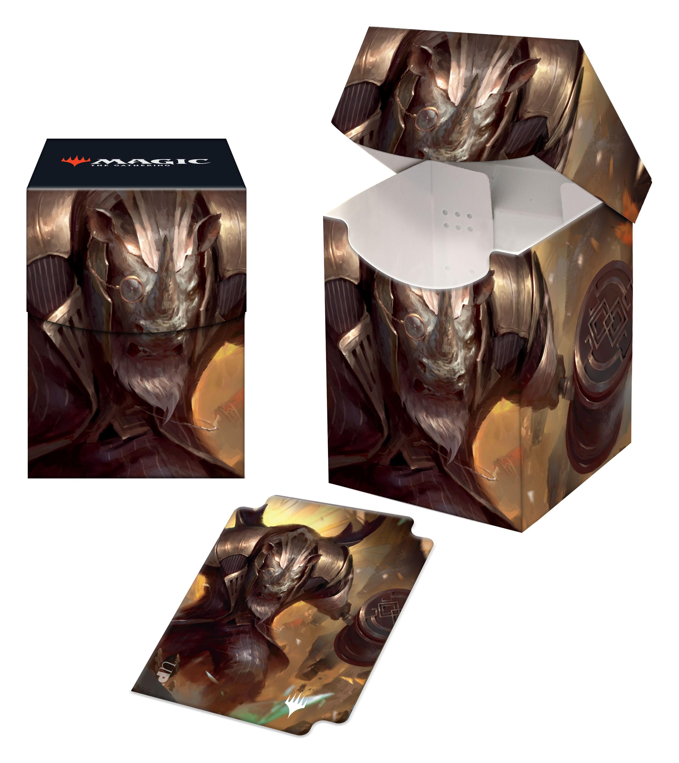 UP - Magic: The Gathering Streets of New Capenna 100+ Deck Box featuring Perrie, the Pulverizer