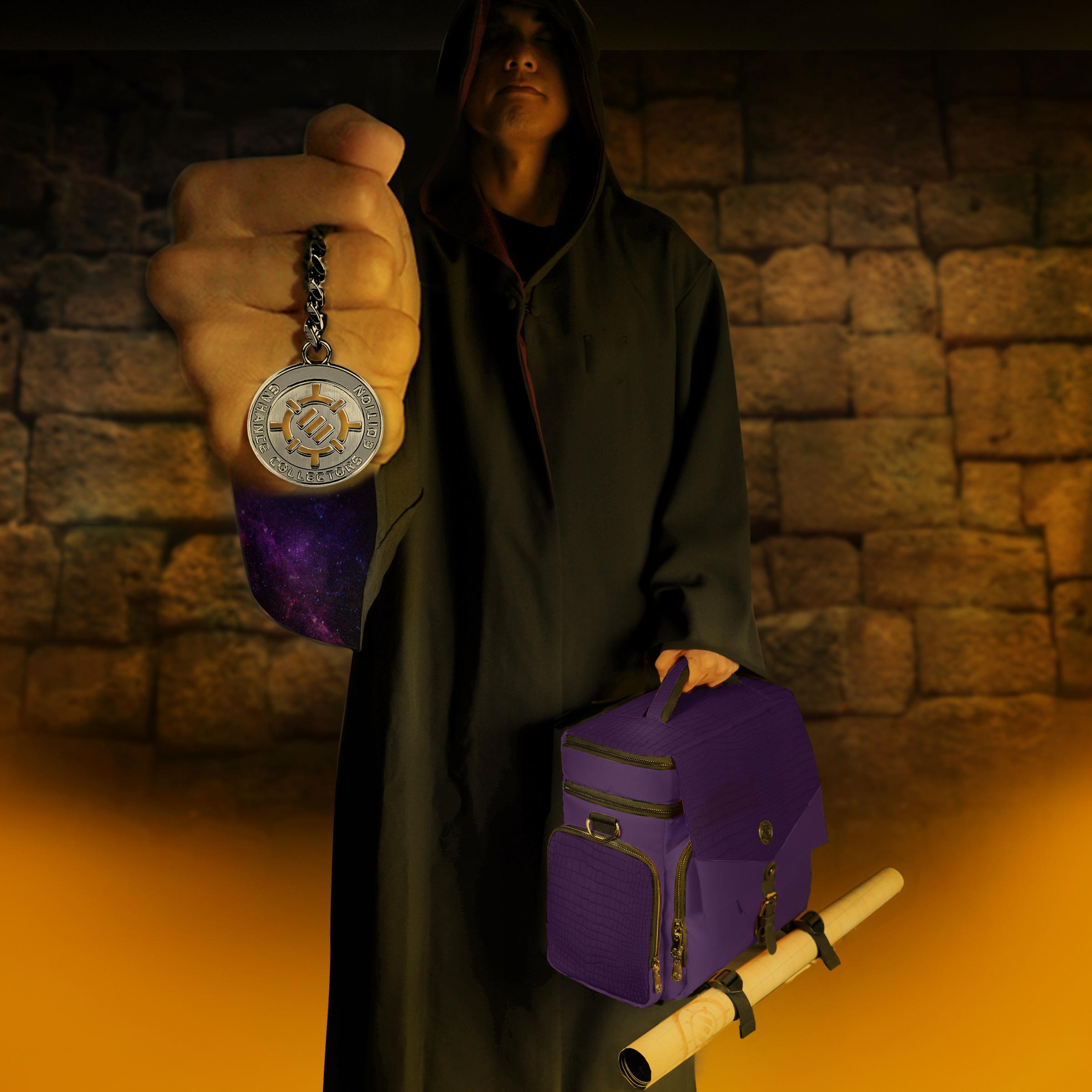 ENHANCE Collector's Edition RPG Adventurer's DnD Bag - Dragon Purple