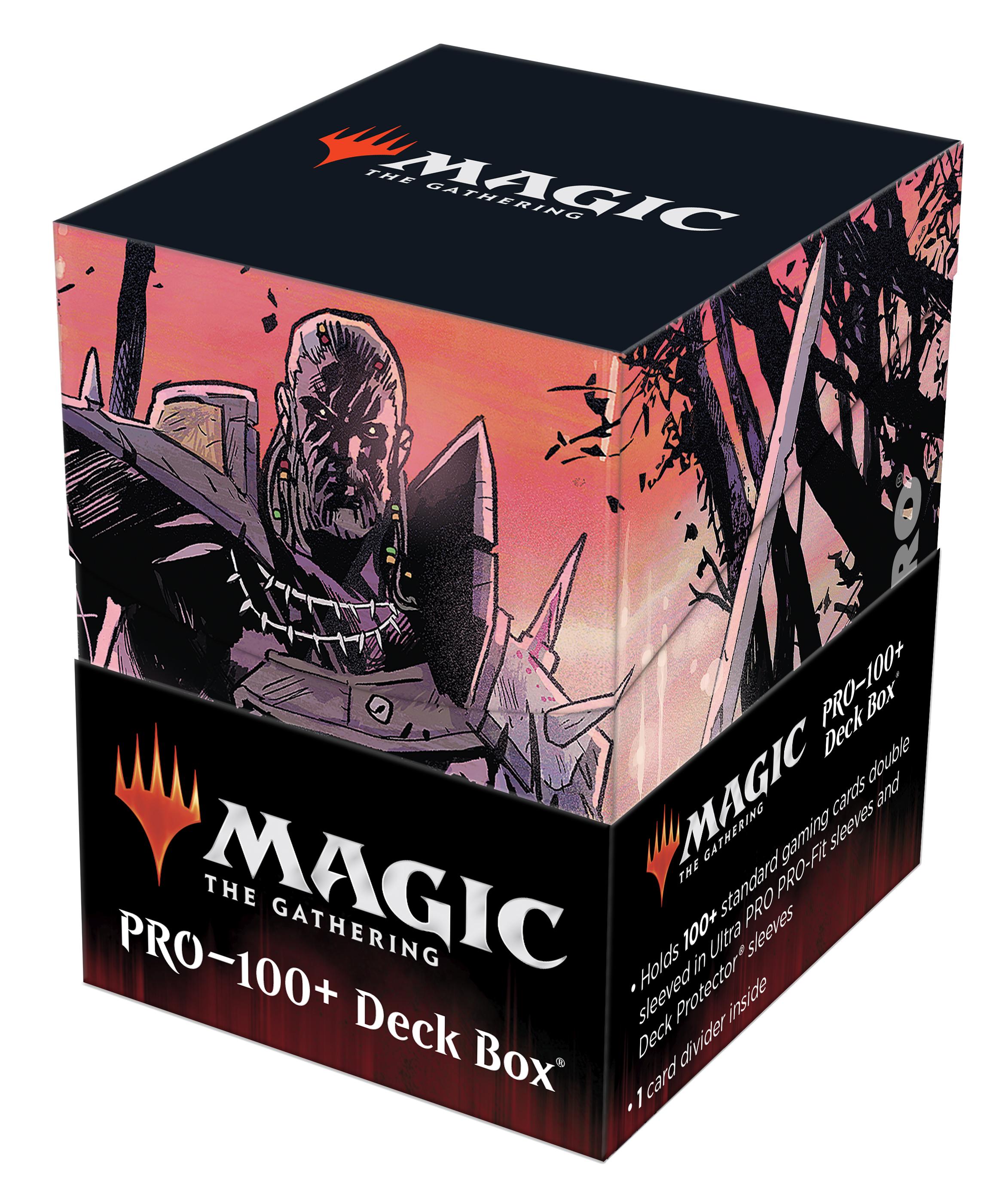 UP - 100+ Deck Box for Magic: The Gathering - Innistrad Midnight Hunt V5 UP - 100+ Deck Box for Magic: The Gathering - Innistrad Midnight Hunt V5