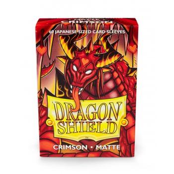 Dragon Shield Small Card Sleeves Matte Crimson (60) Dragon Shield Small Card Sleeves Matte Crimson (60)