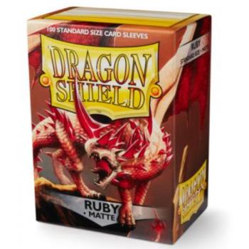 Dragon Shield Card Sleeves - Matte Ruby (100) Dragon Shield Card Sleeves - Matte Ruby (100)