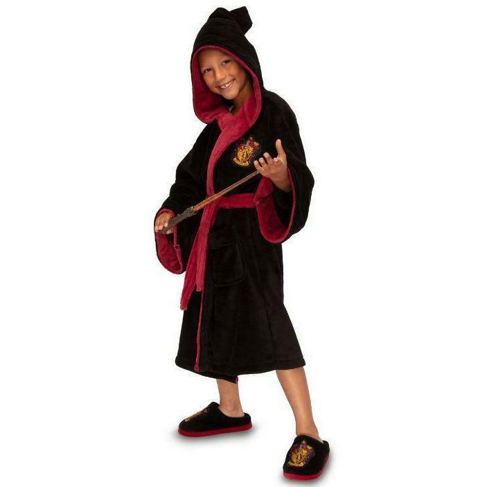 Harry Potter Gryffindor Kids Poly Fleece Robe Kids XL 13-15