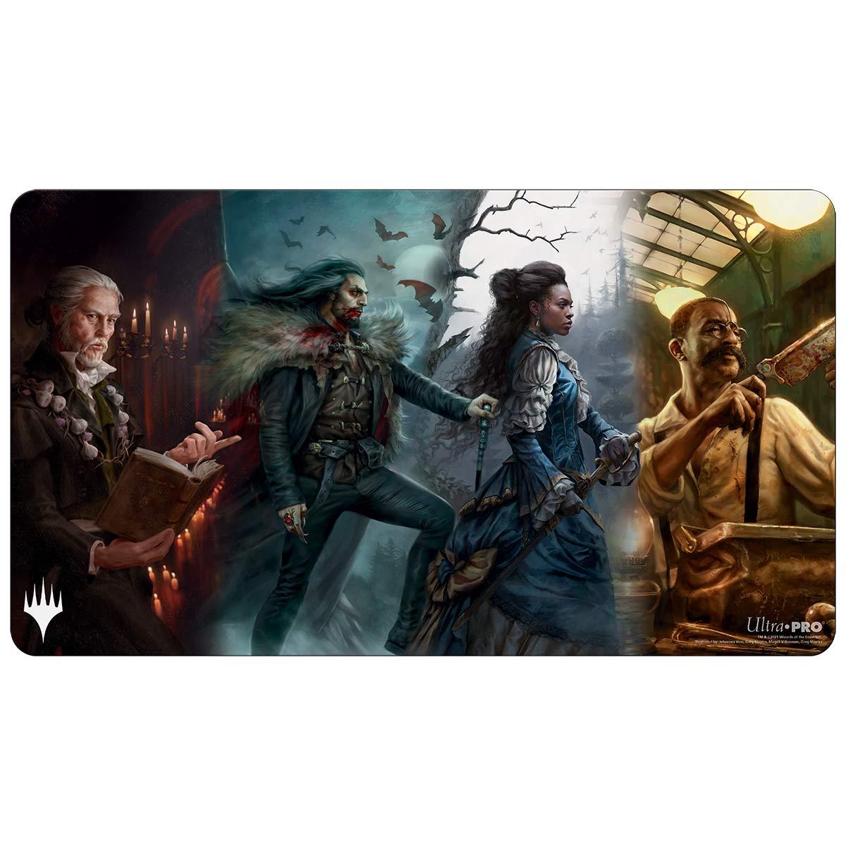 UP - Playmat for Magic: The Gathering Innistrad Crimson Vow Dracula Ensemble UP - Playmat for Magic: The Gathering Innistrad Crimson Vow Dracula Ensemble