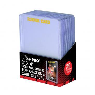 Ultra Pro - 3 X 4 Rookie 35PT Toploader with Card Sleeves 25ct Ultra Pro - 3 X 4 Rookie 35PT Toploader with Card Sleeves 25ct