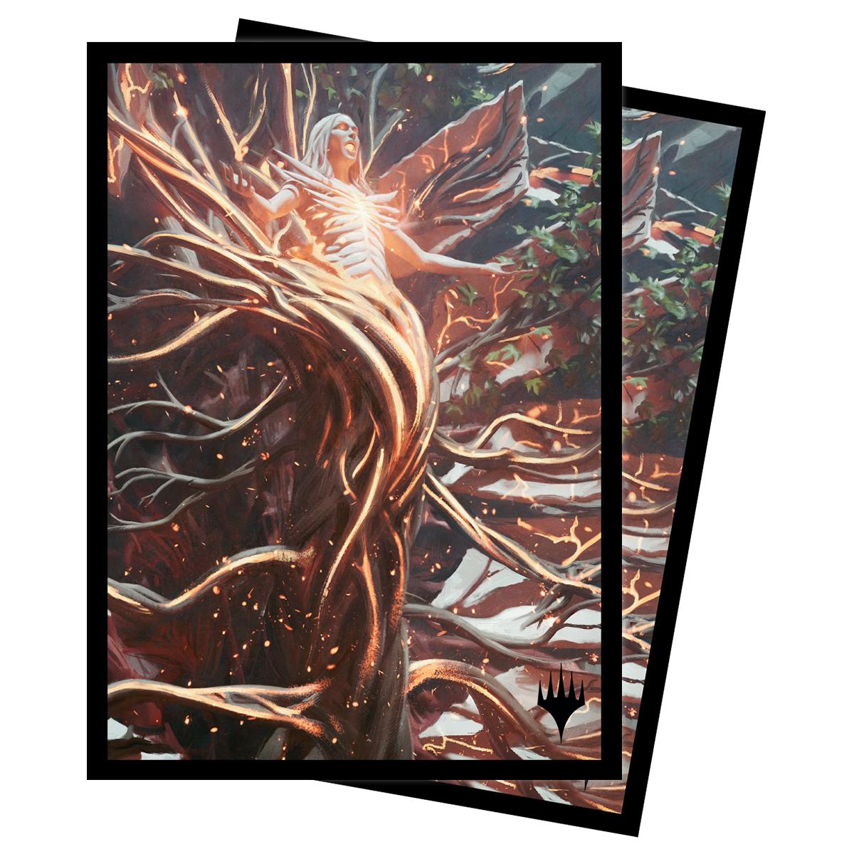 UP - March of the Machines 100ct Deck Protector Sleeves 3 for Magic: The Gathering