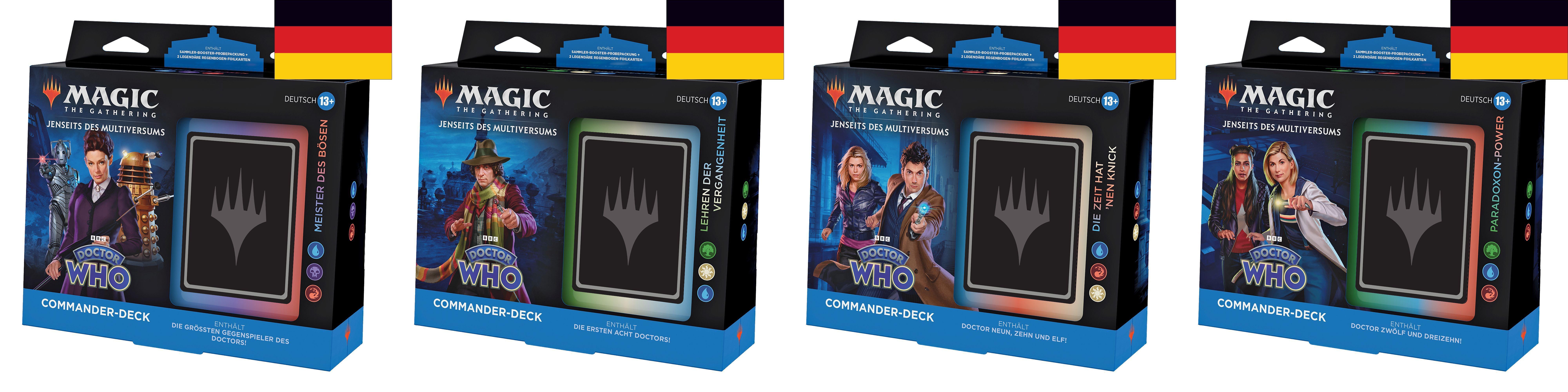 Dr. Who - Commander Deck Display (4) DE