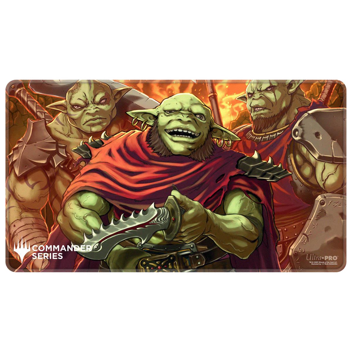 Ultra Pro - Commander Series - Release 6 - Fan Vote 1 - Q1 2025 Stitched Edge Playmat Krenko for Magic: The Gathering Ultra Pro - Commander Series - Release 6 - Fan Vote 1 - Q1 2025 Stitched Edge Playmat Krenko for Magic: The Gathering