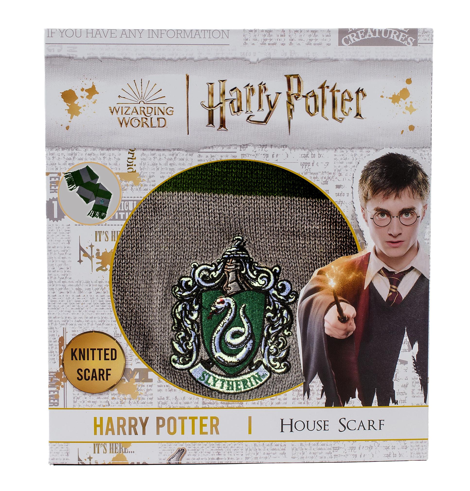 Harry Potter Slytherin Bold Stripes Scarf (Boxed) Harry Potter Slytherin Bold Stripes Scarf (Boxed)