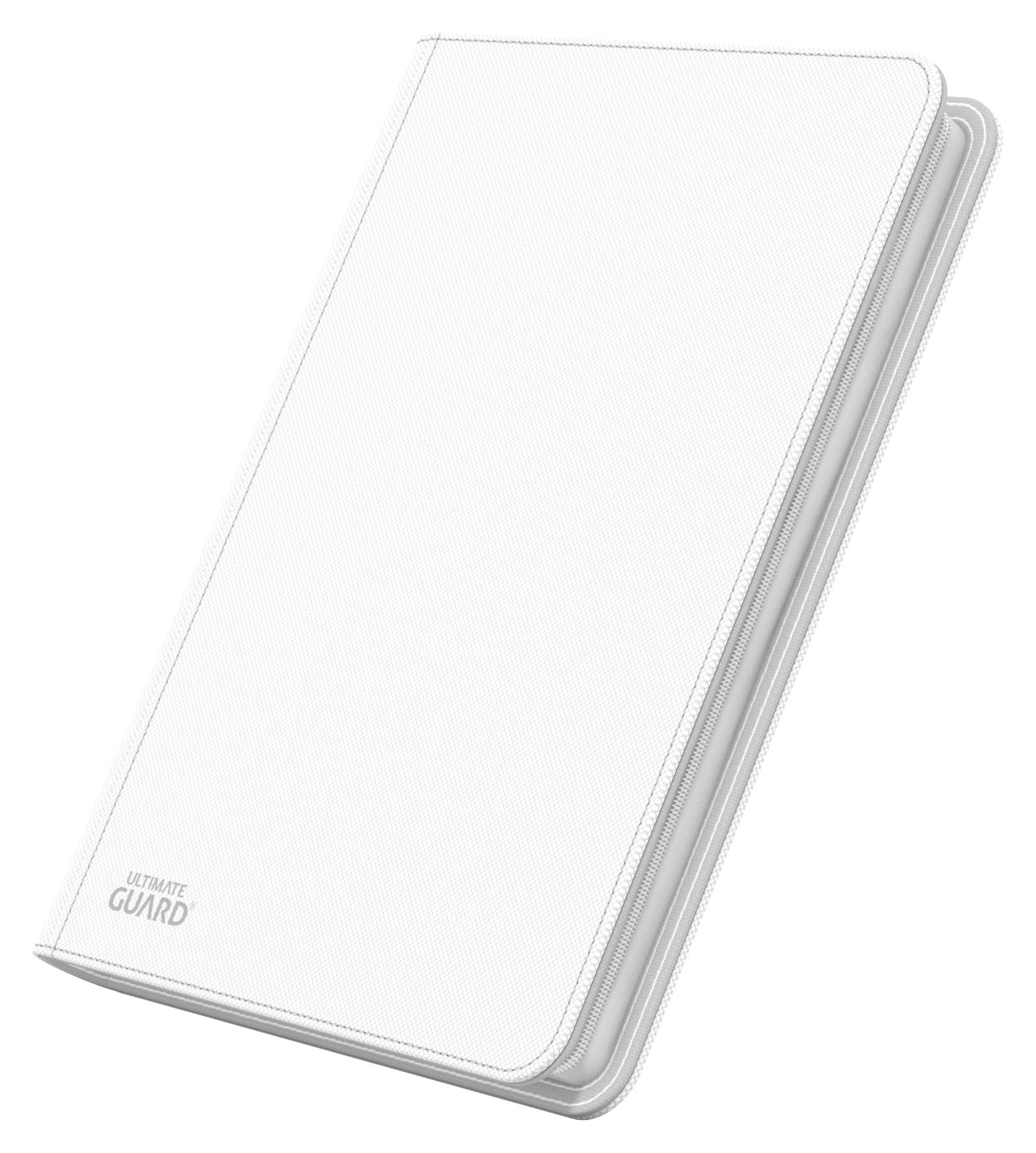 8-Pocket QuadRow ZipFolio XenoSkinTM White 8-Pocket QuadRow ZipFolio XenoSkinTM White
