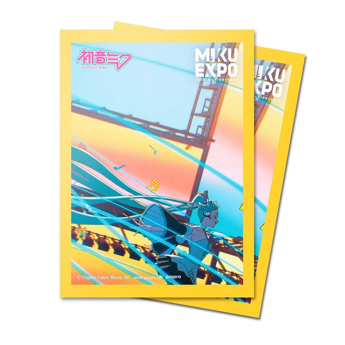 10th Anniversary - Stream 100ct Deck Protector Sleeves for Hatsune Miku - Stream