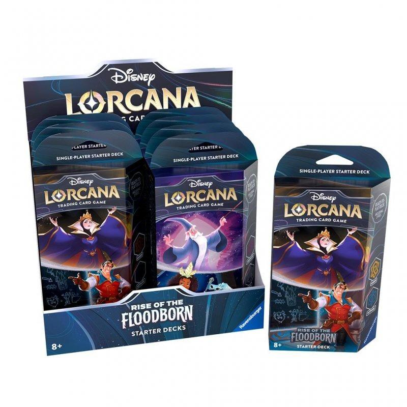 Disney Lorcana - Rise of the Floodborn: Starter Deck Display (8) EN Disney Lorcana - Rise of the Floodborn: Starter Deck Display (8) EN