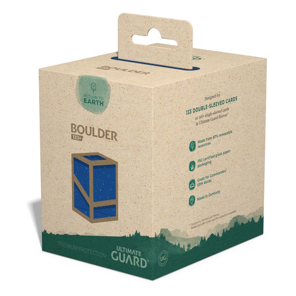 Ultimate Guard - Return To Earth Boulder Deck Case 133+ Standard Size Blau