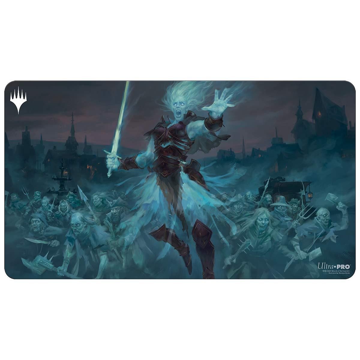 UP - Playmat for Magic: The Gathering Commander Innistrad Crimson Vow Millicent, Restless Revenant