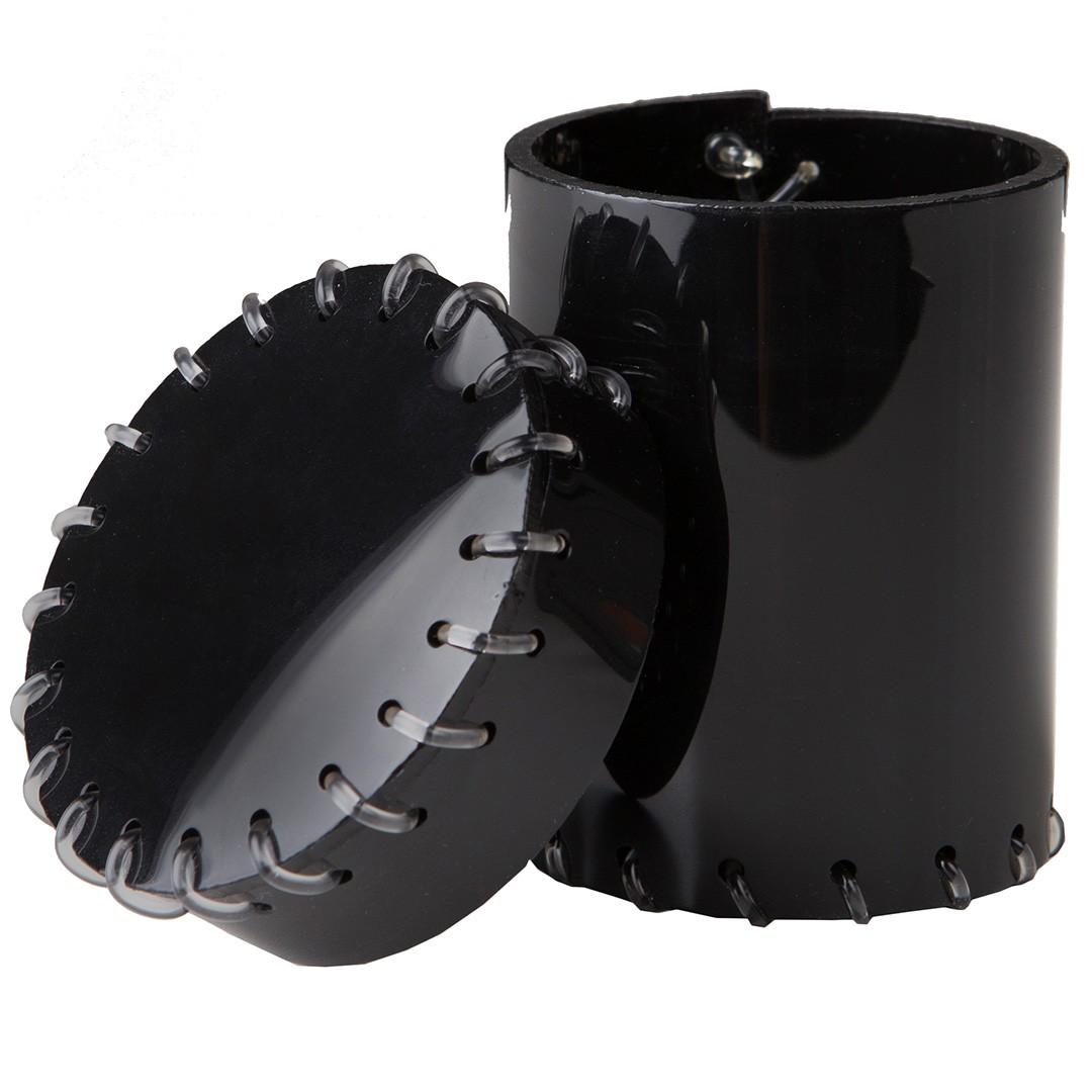 Age of Plastic Black Dice Cup (PVC)