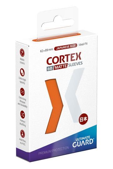 Ultimate Guard Cortex Sleeves Japanese Size Matte Orange (60)