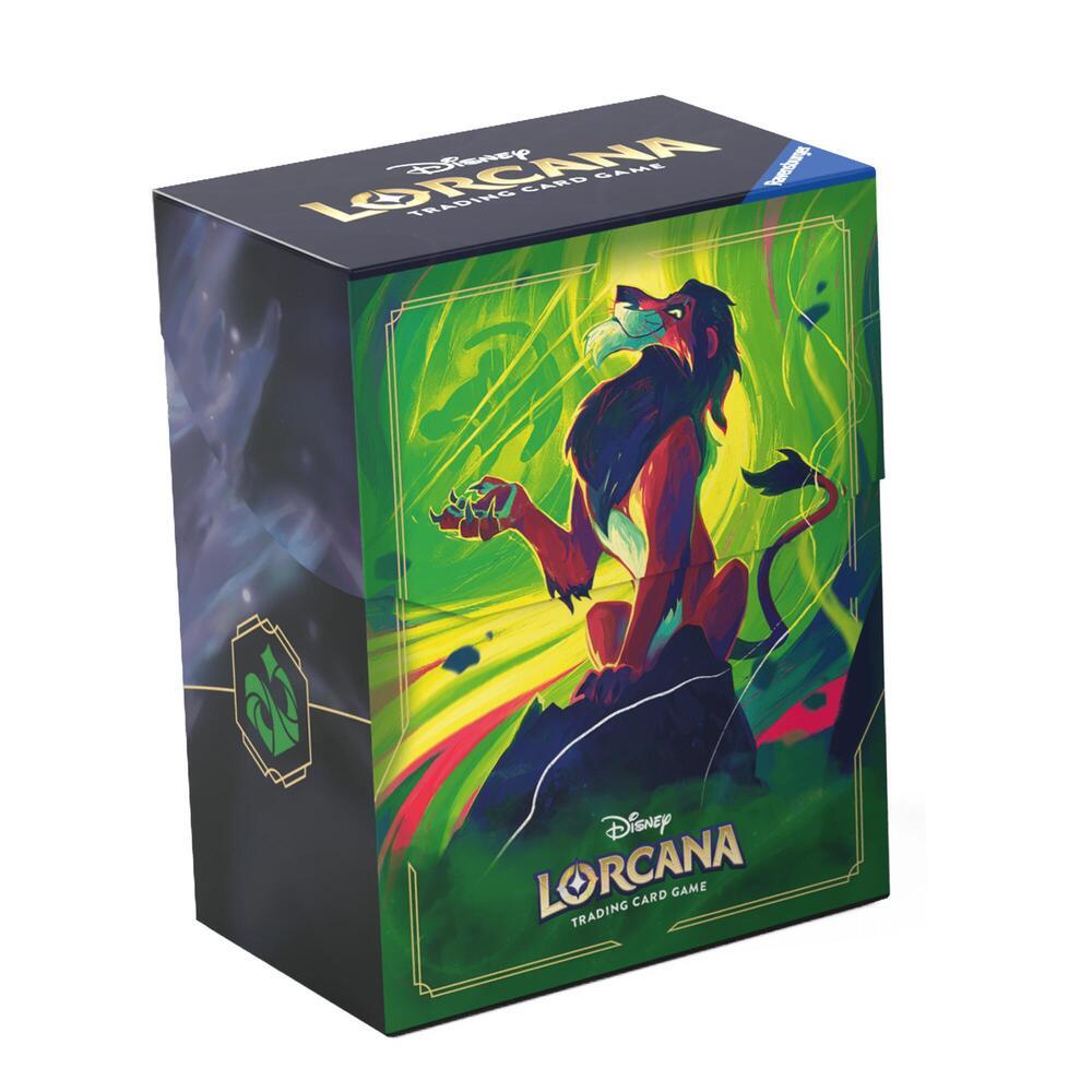 Disney Lorcana - Azurblaues Meer: Deck Box - Scar Disney Lorcana - Azurblaues Meer: Deck Box - Scar