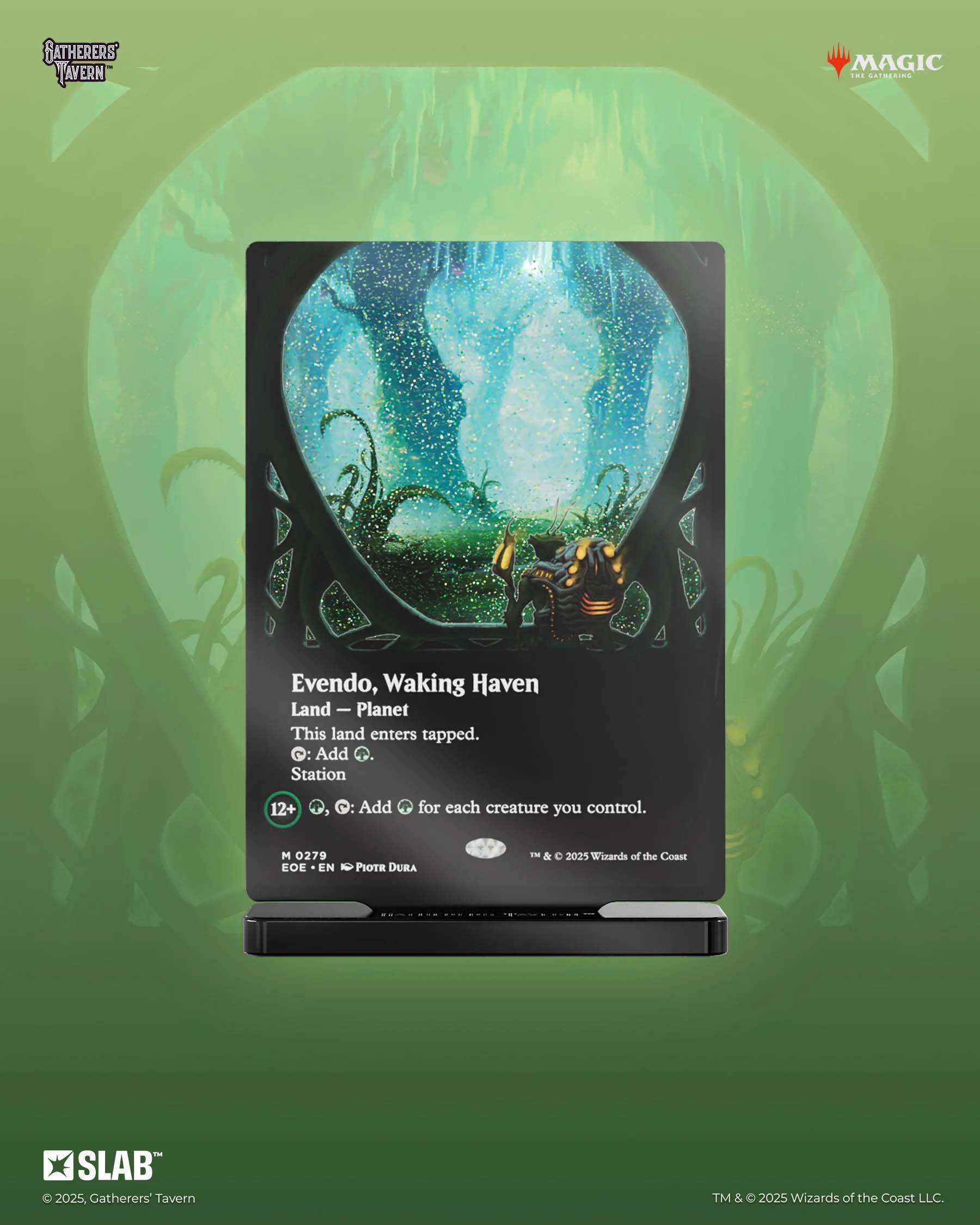 Gatherers' Tavern - Magic: The Gathering: Slab Standee [Edge of Eternities]: Evendo, Waking Haven