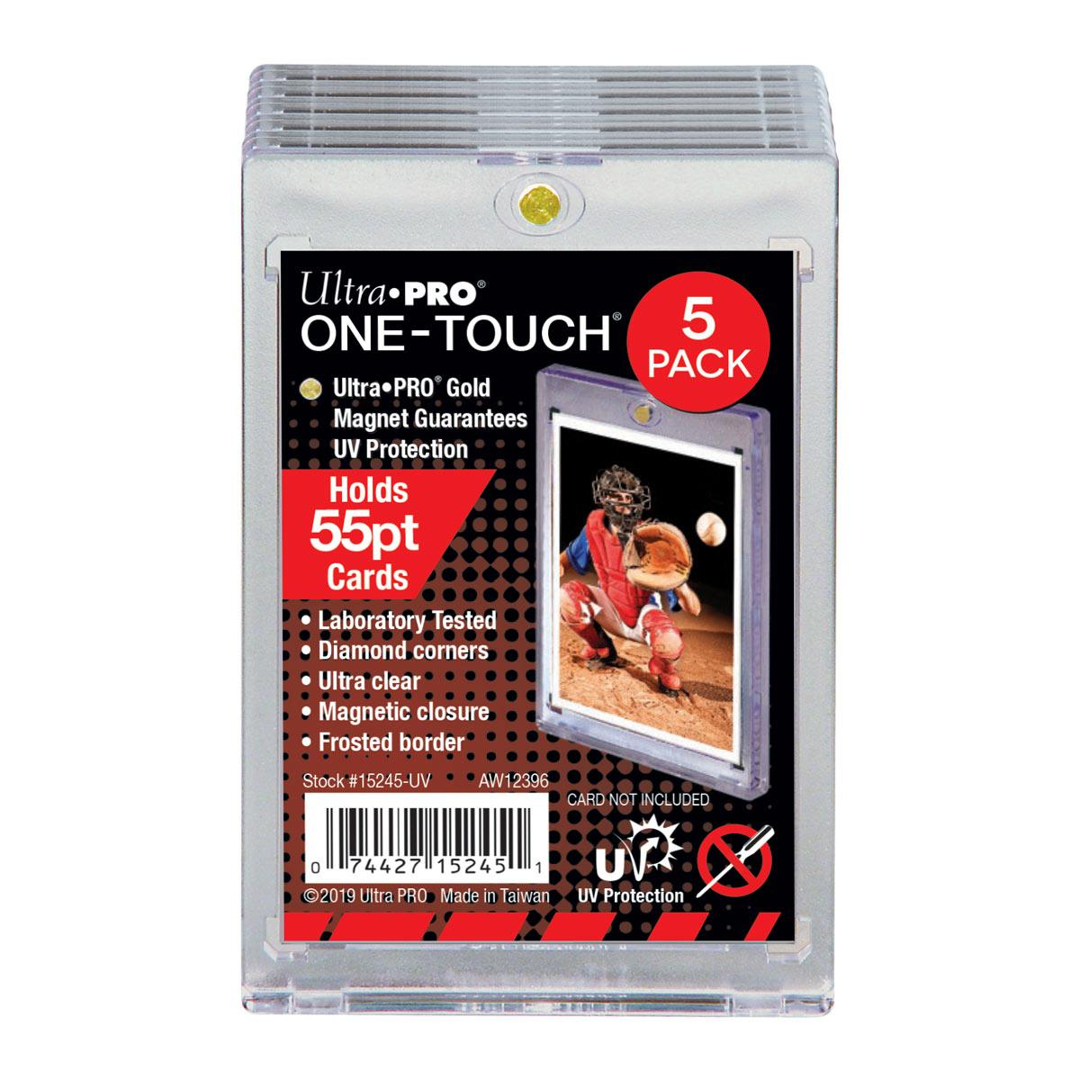 Ultra Pro - 55PT UV ONE-TOUCH Magnetic Holder (5 count retail pack)