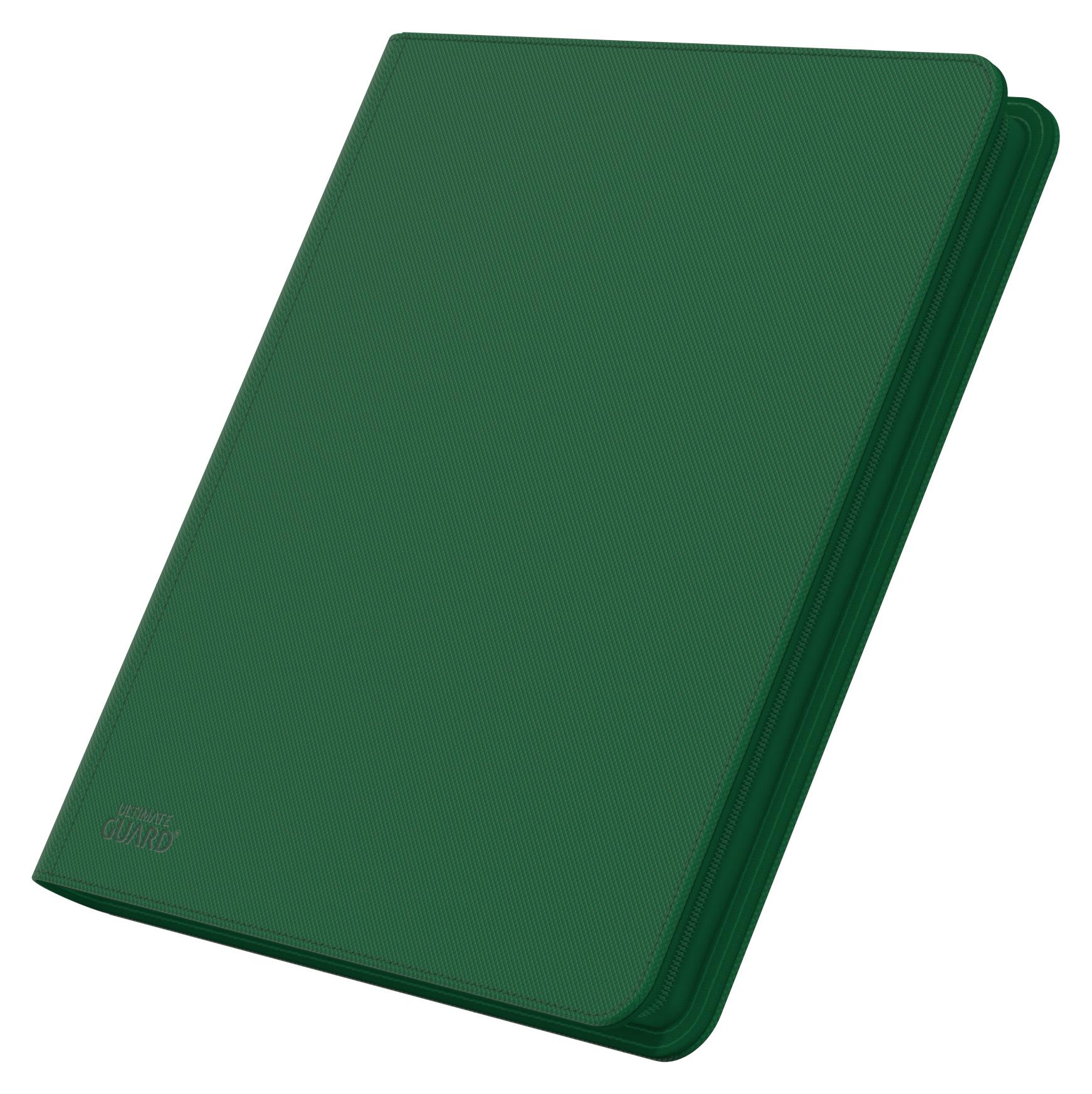 12-Pocket QuadRow ZipFolio XenoSkinTM Green 12-Pocket QuadRow ZipFolio XenoSkinTM Green