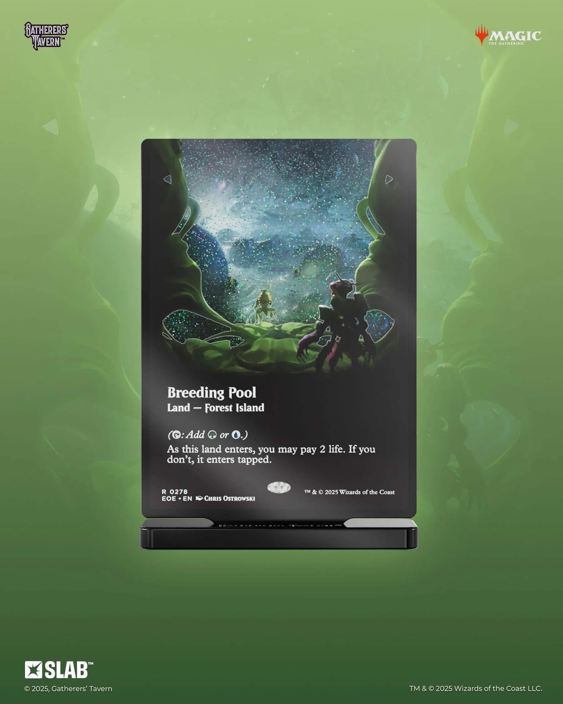 Gatherers' Tavern - Magic: The Gathering: Slab Standee [Edge of Eternities]: Breeding Pool