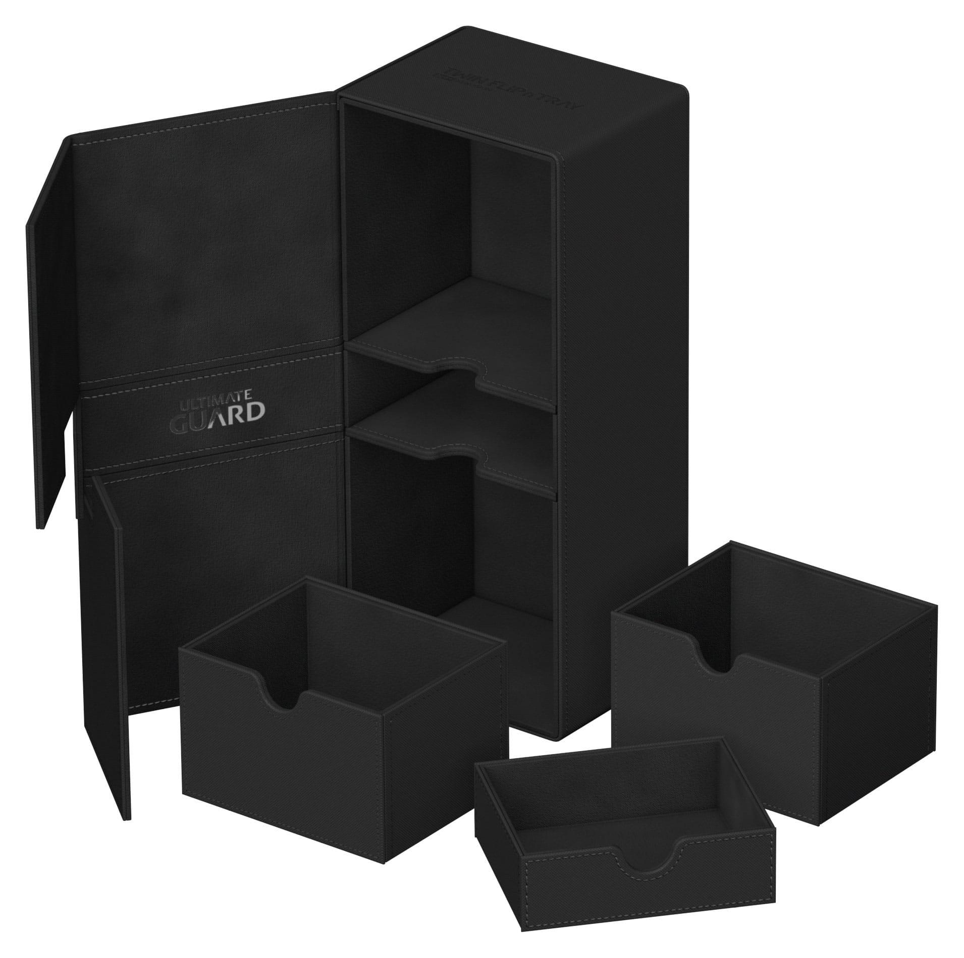 Ultimate Guard Twin Flip'n'Tray 266+ Xenoskin Schwarz Ultimate Guard Twin Flip'n'Tray 266+ Xenoskin Schwarz