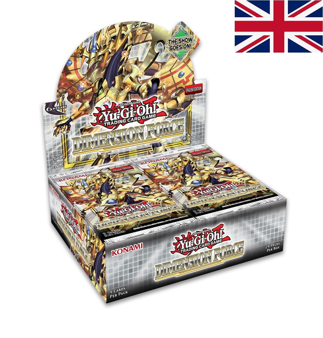 Yu-Gi-Oh! TCG Dimension Force Booster Display EN