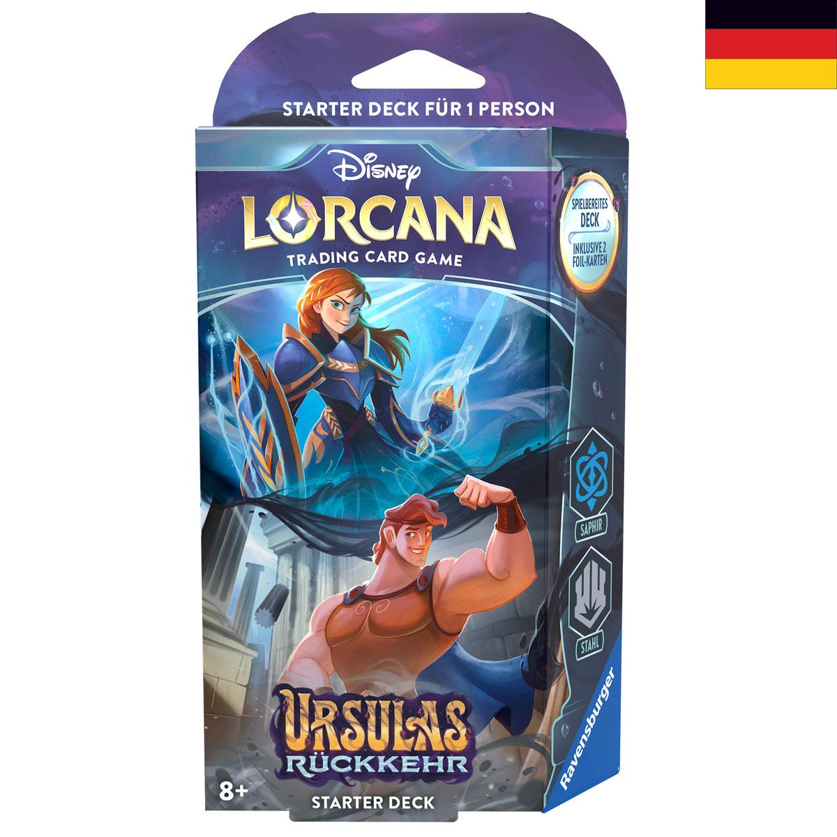 Disney Lorcana - Ursulas Rückkehr: Starter Anna und Herkules DE Disney Lorcana - Ursulas Rückkehr: Starter Anna und Herkules DE